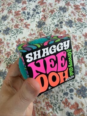Shaggy Nee Doh Groovy Glob Kids Toy - Teal